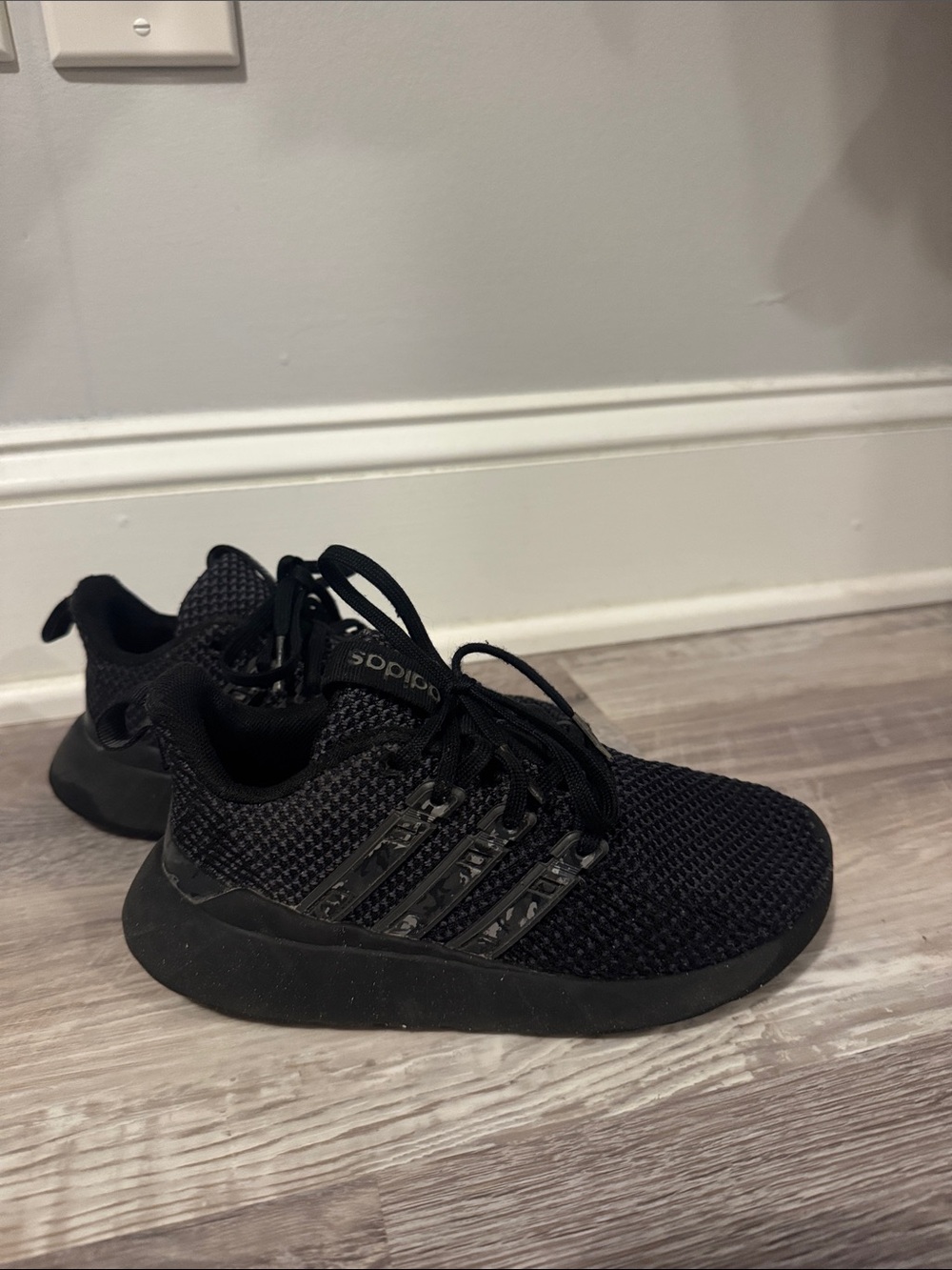 adidas Kids Black black shoes